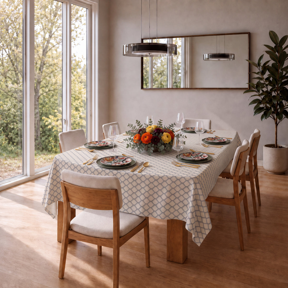 Mantel Heritage Meadow: Gray Honeycomb - Mesa Gray Honeycomb
