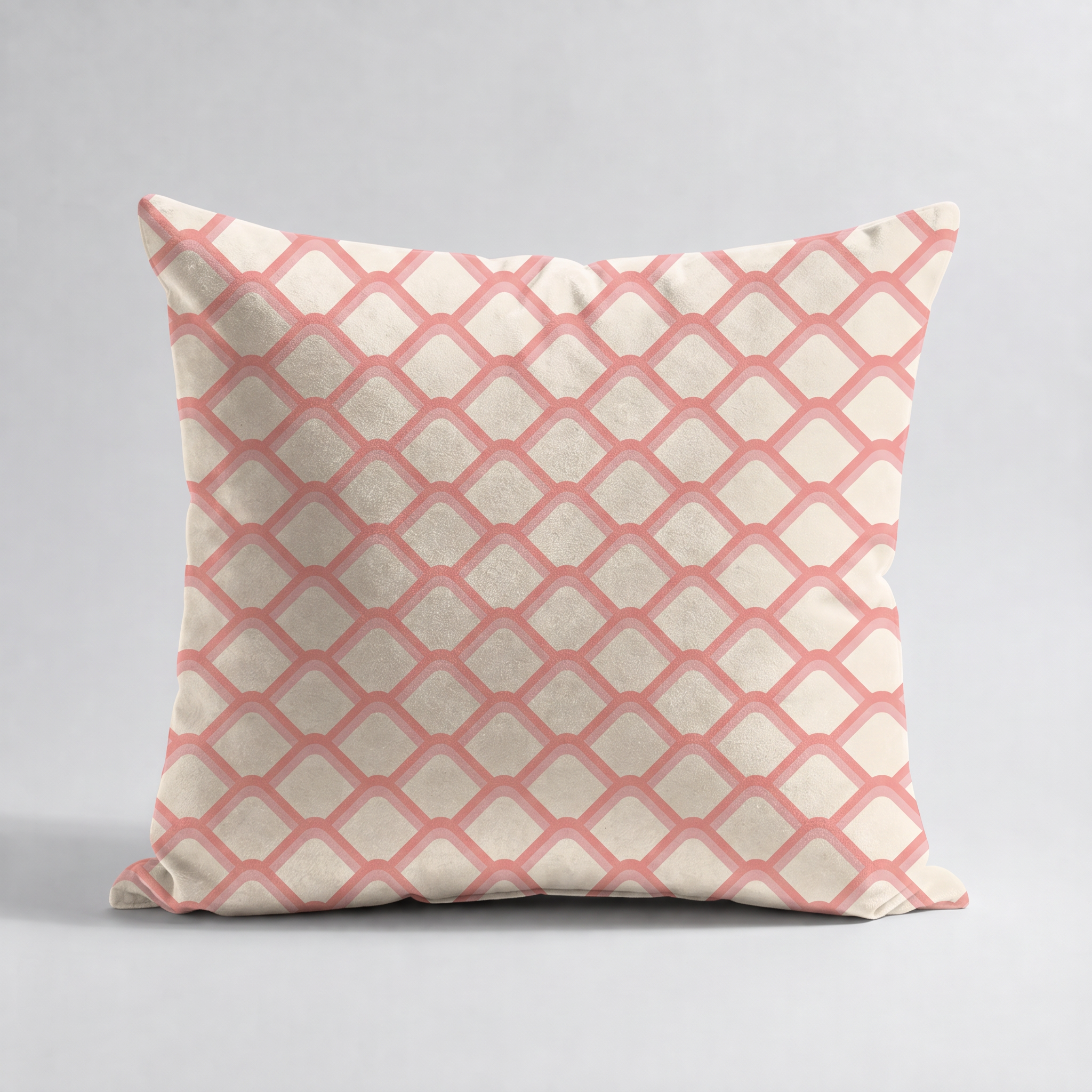 Cojines Golden Bloom Estampados Geometricos - Rose Honeycomb - Cojin Rose Honeycomb