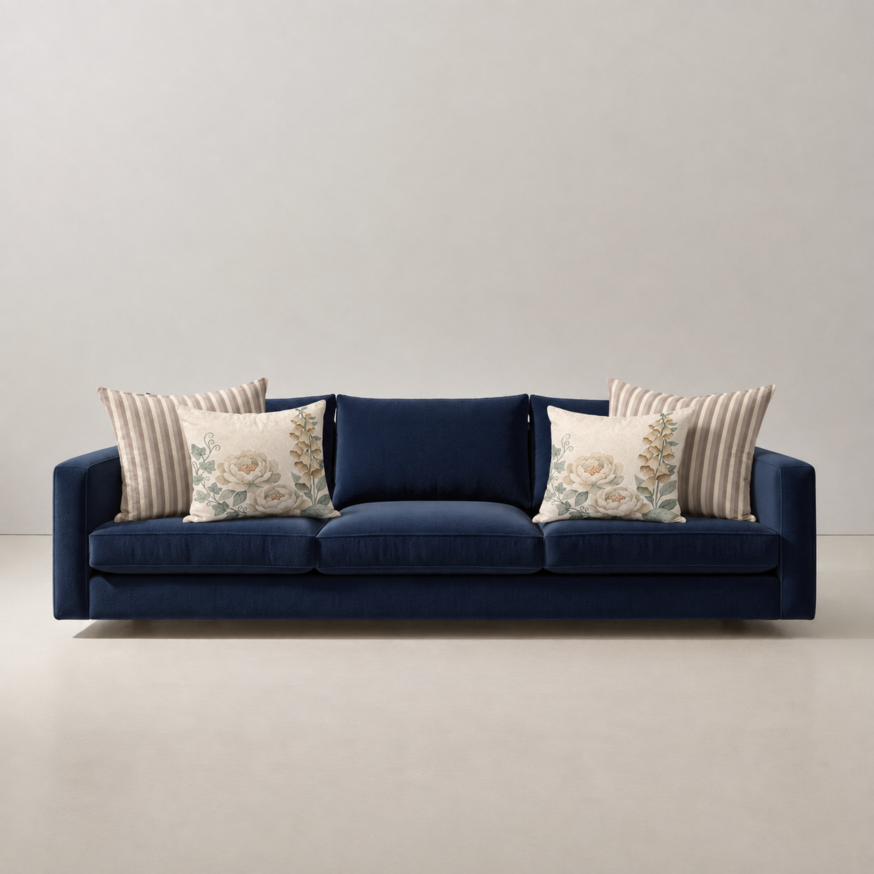 Cojines Heritage Meadow Estampados Florales - Oil Meadow Bouquette - Sofa Oil Meadow Bouquette