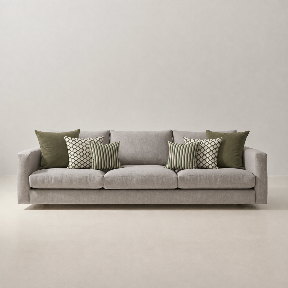 Cojines Heritage Meadow Estampados Geometricos - Meadow Green Honeycomb - Sofa Meadow Green Honeycomb