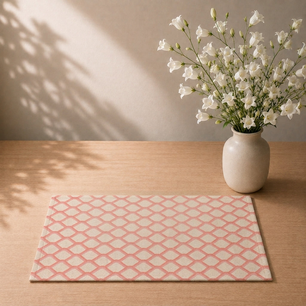 Individual Golden Bloom: Pink Honeycomb - imagen 1