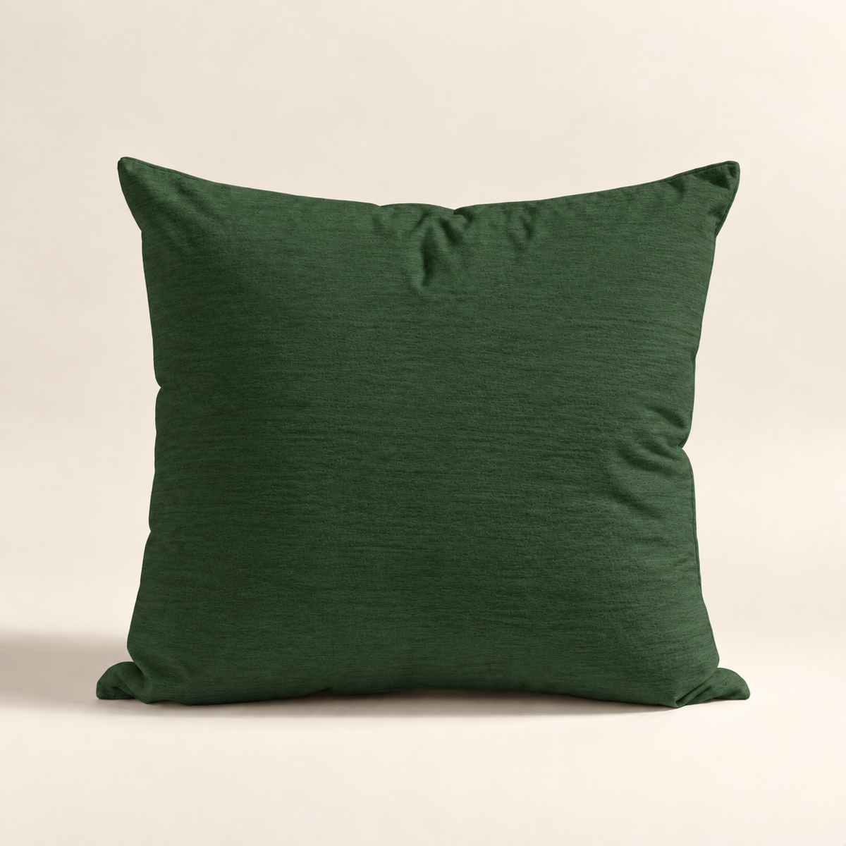 Cojin Unicolor Verde Navidad