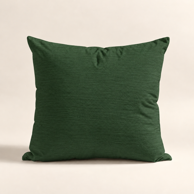 Cojin Unicolor Verde Navidad