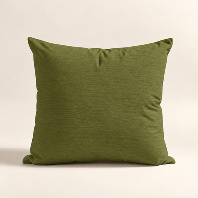 Cojin Unicolor Verde Oliva