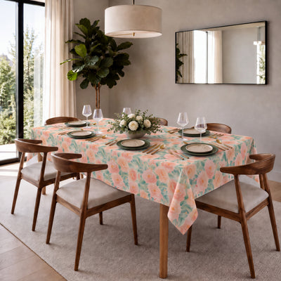 Mantel Golden Bloom : Warm Peonies - Mesa Warm Peonies tc