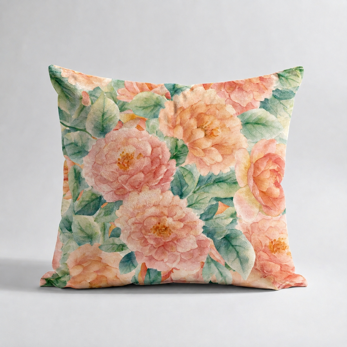 Cojines Golden Bloom Estampados Florales - Warm Peonies - Cojin Warm Peonies