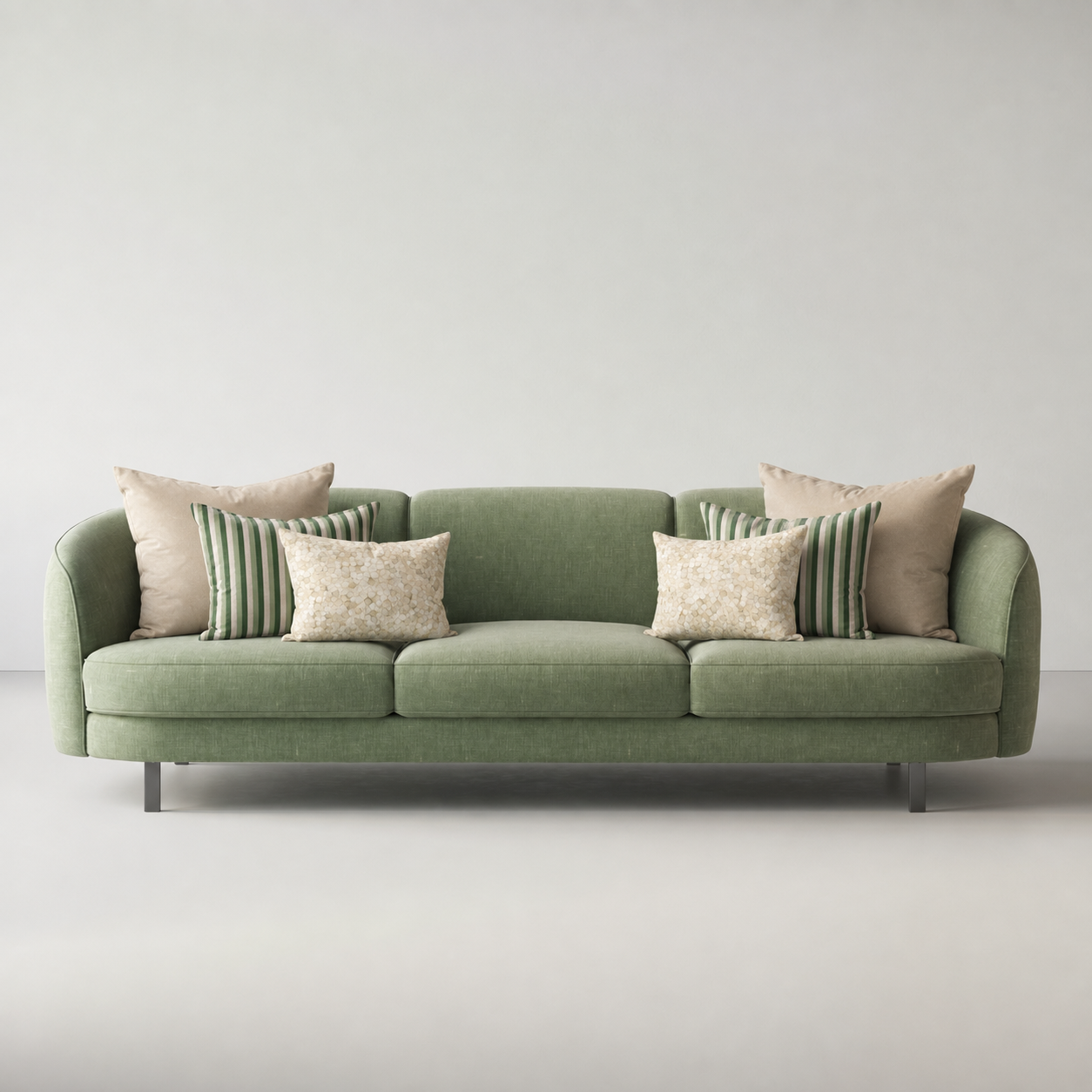 Cojines Heritage Meadow Estampados Geometricos - Stone Garden Stripes - Sofa Stone Garden Stripes
