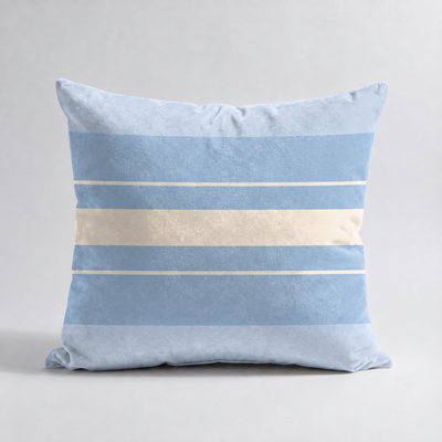 Cojines Mist Garden Estampados Geometricos - Mist Blue lines - Cojin Mist Blue Lines