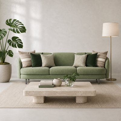 Cojines Heritage Meadow Estampados Geometricos - Silver Garden Stripes - Sala Silver Garden Stripes