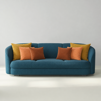 Cojines Golden Bloom Unicolor - Apricot Rose - Sofa Apricot Rose