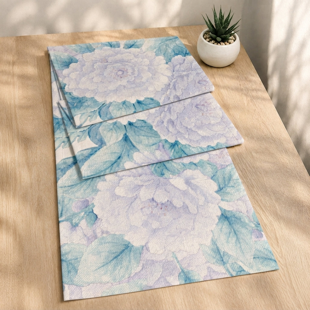 Camino de mesa Mist Garden: Mist Peonies - imagen 1
