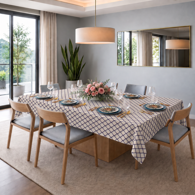 Mantel Mist Garden: Blue Honeycomb - Mesa Blue Honeycomb tc