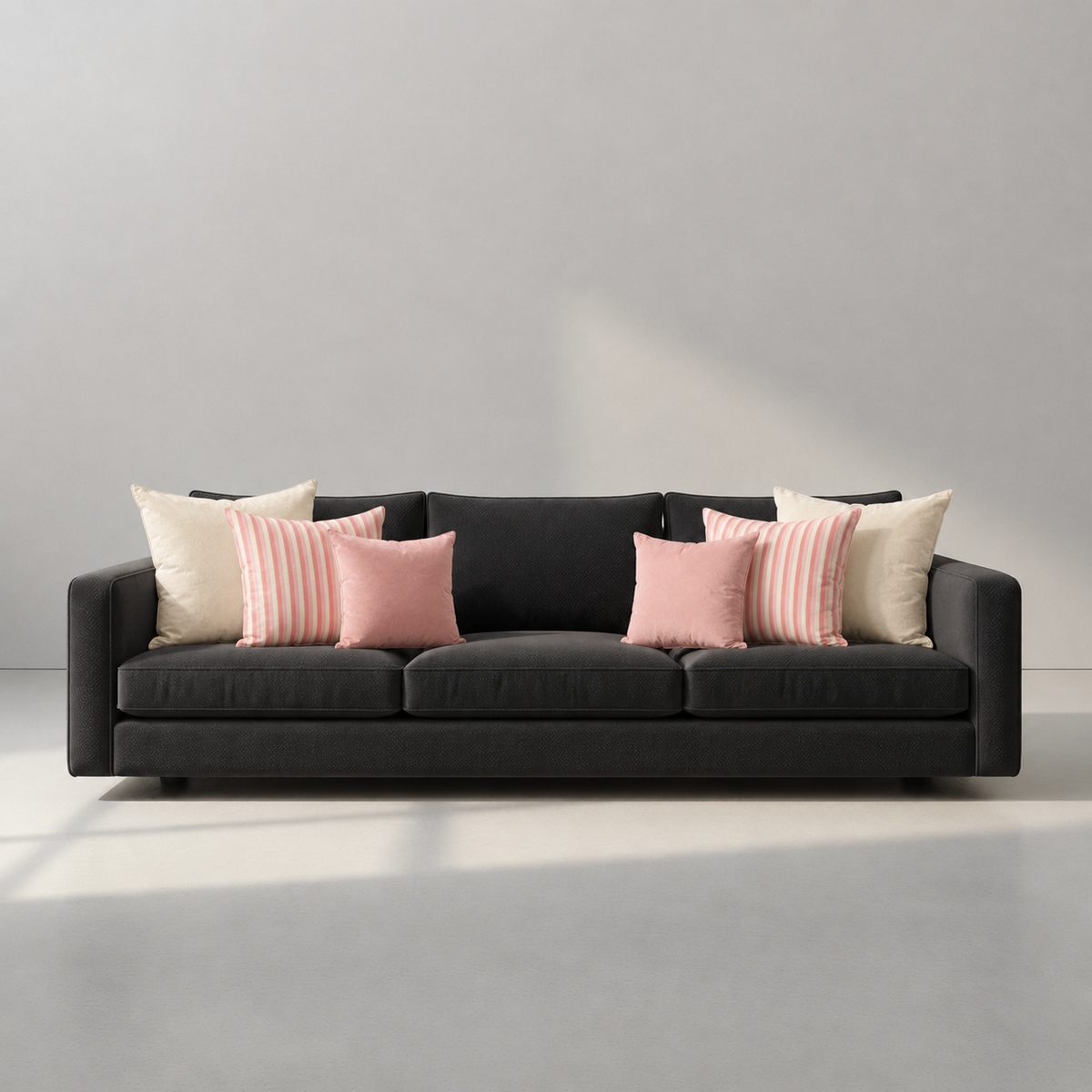 Cojines Golden Bloom Unicolor - Warm Linnen - Sofa Warm Linnen