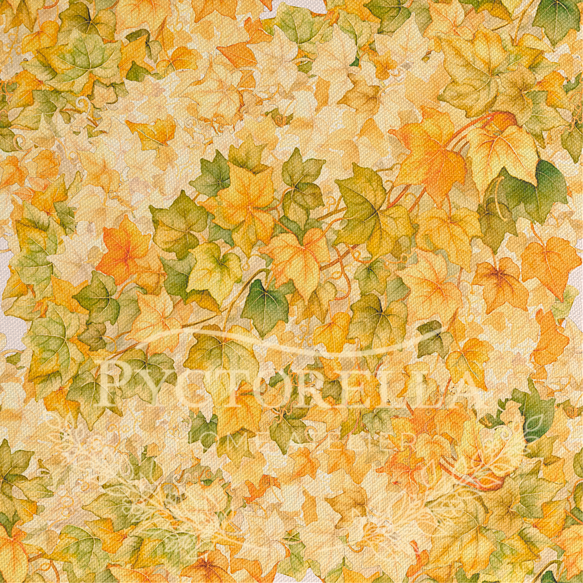Camino de mesa Golden Bloom: Summer Leaves - imagen 3