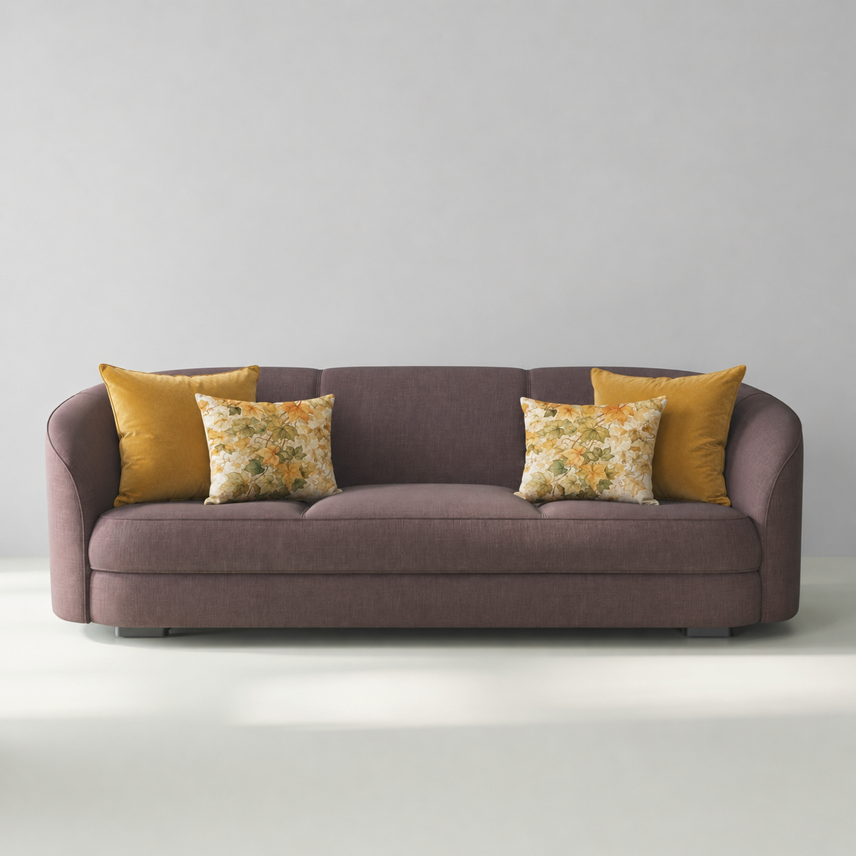 Cojines Golden Bloom Estampados Florales - Summer Leaves - Sofa Summer leaves