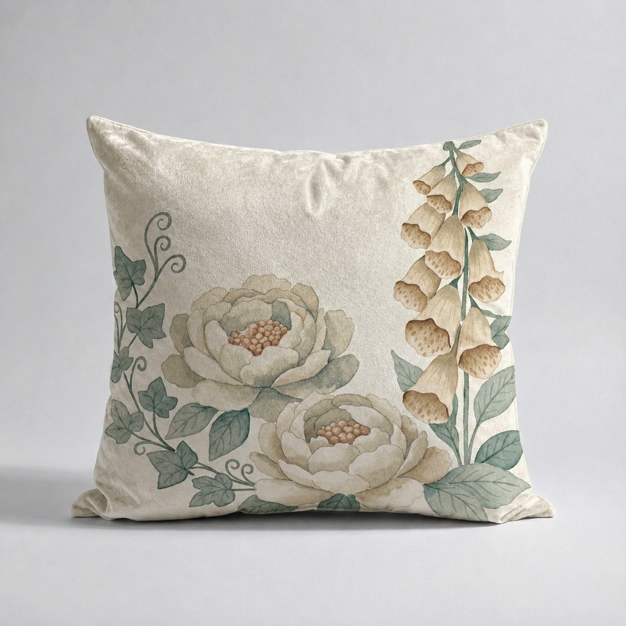 Cojines Heritage Meadow Estampados Florales - Oil Meadow Bouquette - Cojin Oil Meadow Bouquette