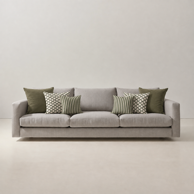 Cojines Heritage Meadow Estampados Geometricos - Meadow Green Honeycomb - Sofa Meadow Green Honeycomb