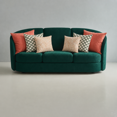 Cojines Golden Bloom Estampados Geometricos - Green Honeycomb - Sofa Green Honeycomb