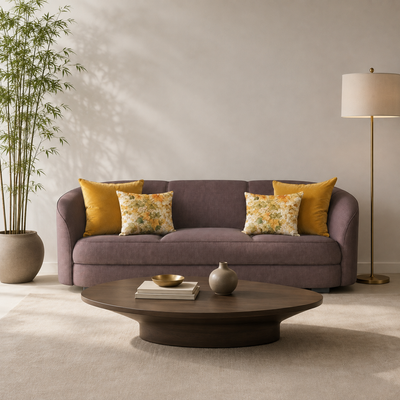 Cojines Golden Bloom Estampados Florales - Summer Leaves - Sala Summer Leaves